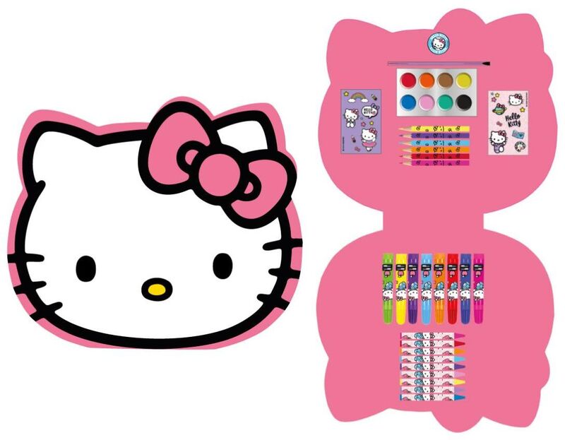 Cerda Hello Kitty Σετ Ζωγραφικής 34Τμχ (2700001873)