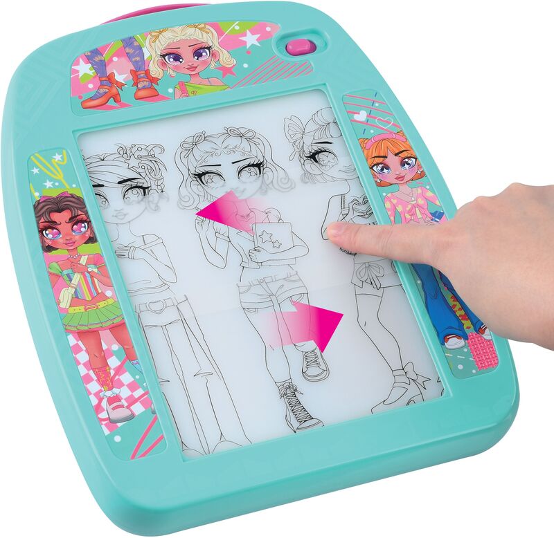 Playgo Σχεδιαστήριο Μόδας Fashionista Light Box B/O 16Τμχ (6037) - φωτογραφία 4
