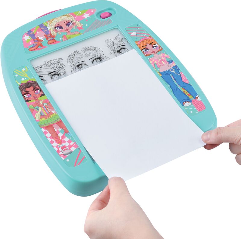 Playgo Σχεδιαστήριο Μόδας Fashionista Light Box B/O 16Τμχ (6037) - φωτογραφία 5