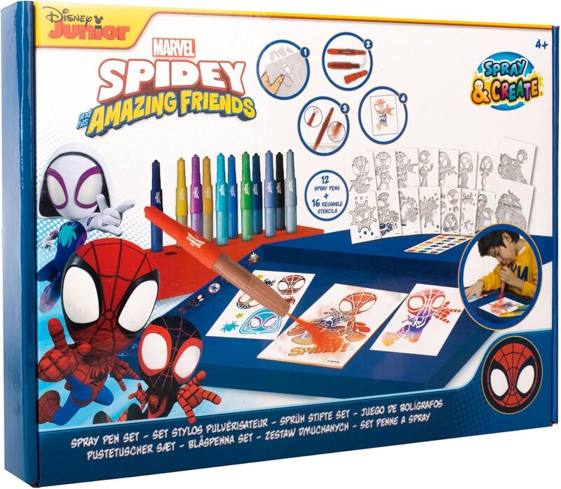 Canenco Spidey Αερογράφος Set Desktop Box (SP22368)