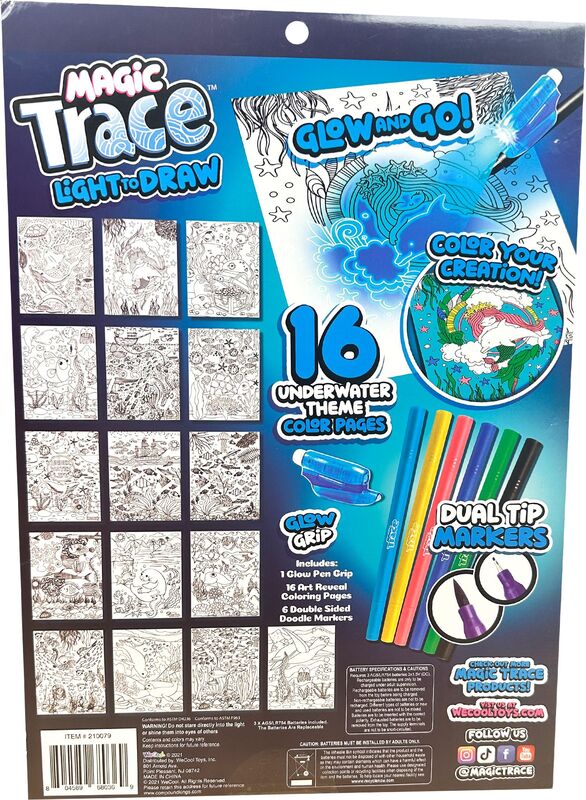 WT Magic Trace Light To Draw Underwater Adventure Starter Pack (210079) - φωτογραφία 5