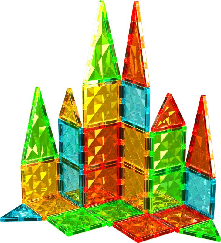 Geomag Magnetic Tiles Gems 60pcs. (PF.224.103.00) - φωτογραφία 3