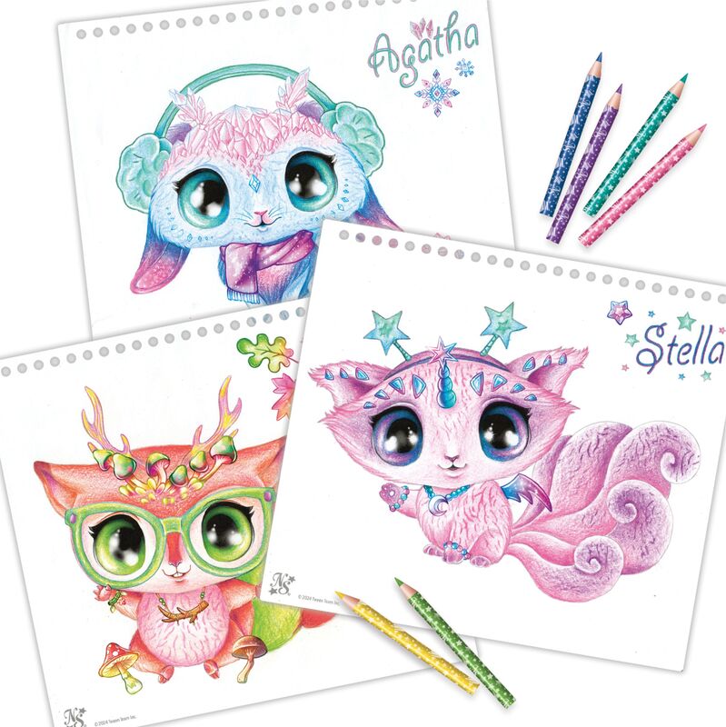 Nebulous Stars Sketchbook-Animoulous Fever (11141) - φωτογραφία 4
