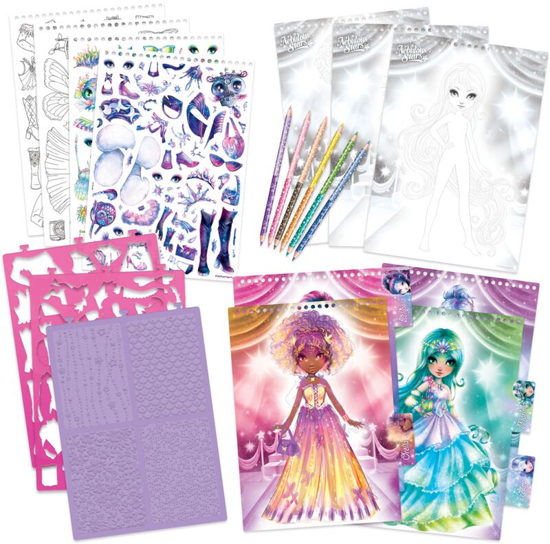 Nebulous Stars Fashion Sketchbook-Star Gala (11142) - φωτογραφία 2