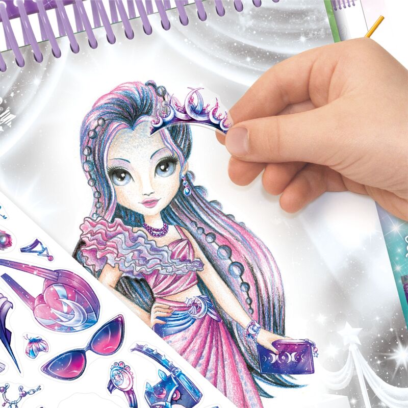 Nebulous Stars Fashion Sketchbook-Star Gala (11142) - φωτογραφία 3