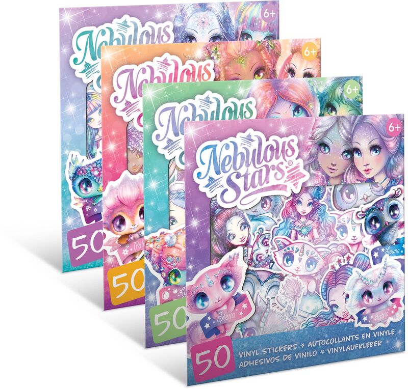 Nebulous Stars Decorative Vinyl Stickers-4 Σχέδια-1Τμχ (11460)