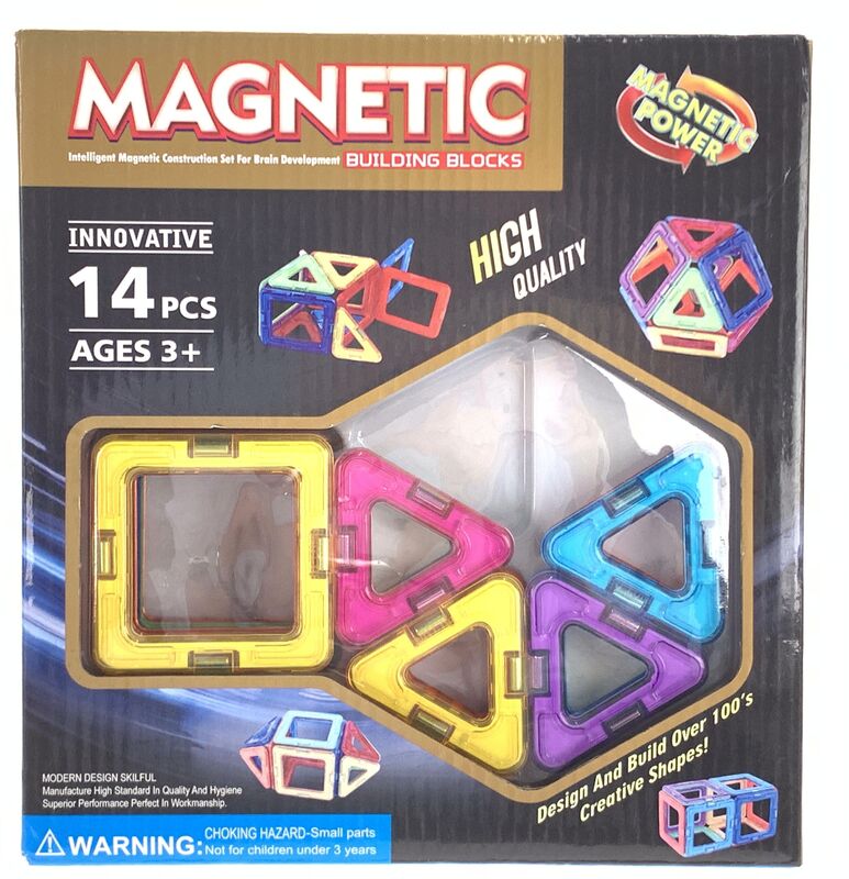 BW Σετ Magnetic Blocks 14Τμχ (13082)
