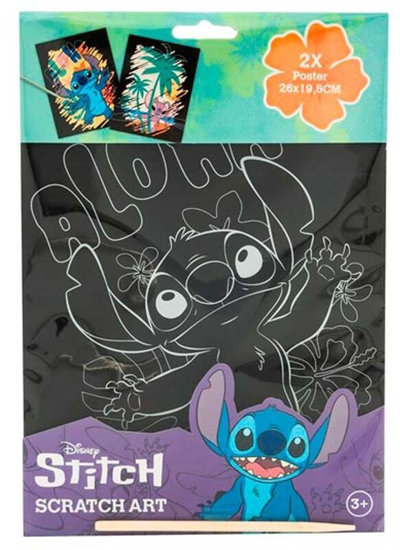 Can Stitch Scratch Art Αφίσα 29x15cm (ST23346)