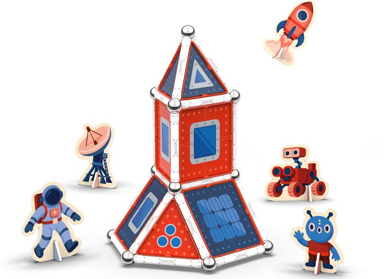 Geomag Magnetic Stories Mars Exploration 80 (PF.521.502.00) - φωτογραφία 2