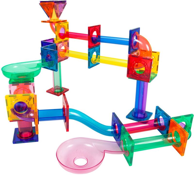 Picasso Tiles Marble Run με μαγνητικά πλακίδια, 71 τεμ. (PTG71) - φωτογραφία 3