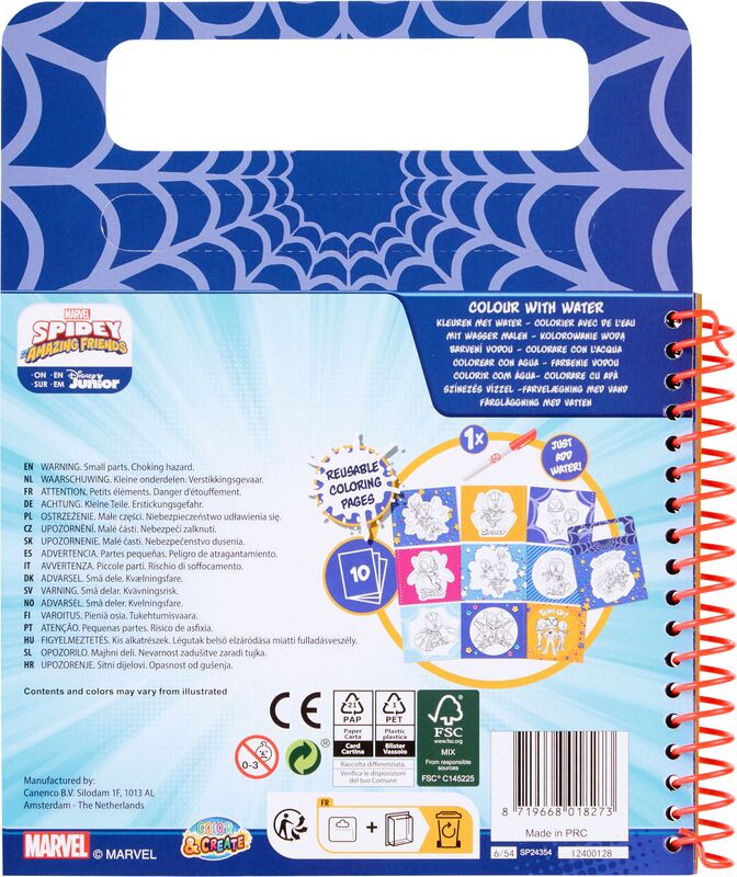 Canenco Spidey Colour With Water (SP24354) - φωτογραφία 2