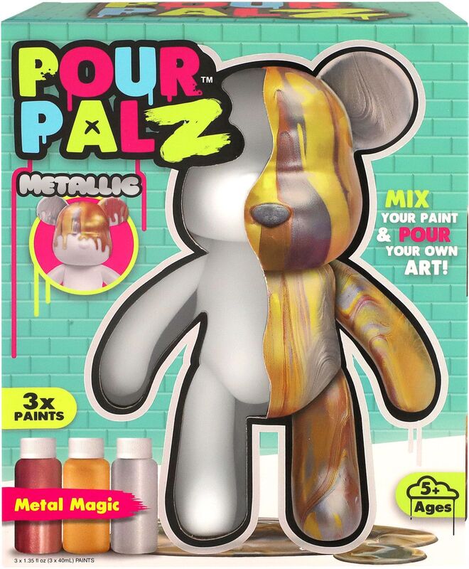 TMI Pour Palz-Αρκουδάκι Metallic W3 40ml-3 Σχέδια (G25016) - φωτογραφία 7