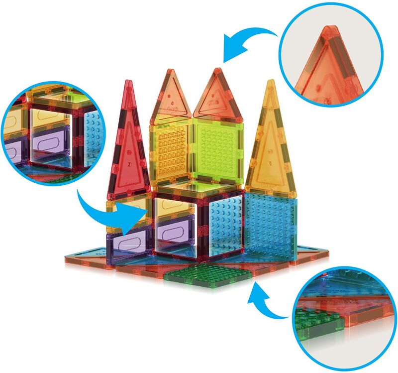 Picasso Tiles 3D Magnetic Building Tiles 333Τμχ (PTL333) - φωτογραφία 3