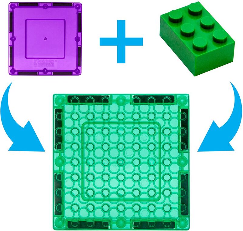 Picasso Tiles 3D Magnetic Building Tiles 333Τμχ (PTL333) - φωτογραφία 4