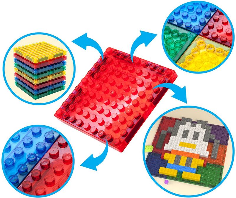 Picasso Tiles 3D Magnetic Building Tiles 333Τμχ (PTL333) - φωτογραφία 5