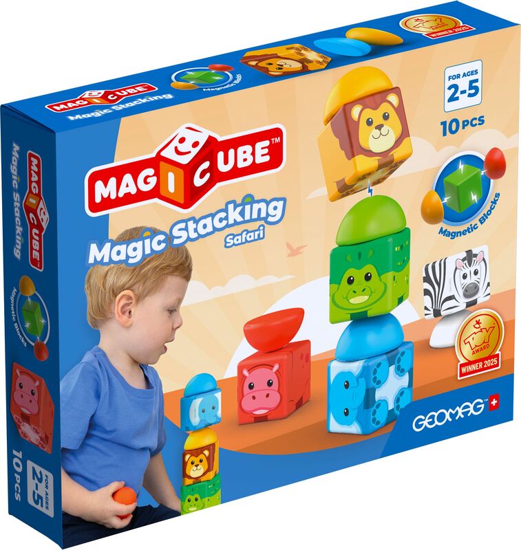 Geomag Magicube Magnetic Magic Stacking Safari 10 (PF.331.305.00)