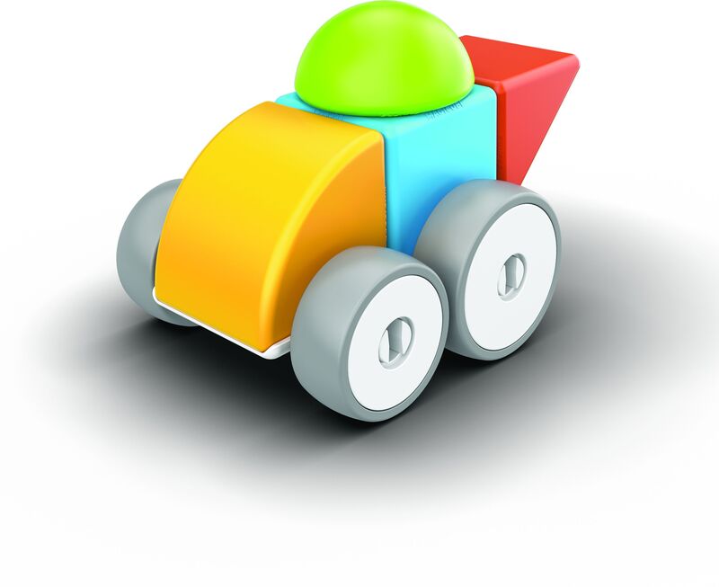 Geomag Magicube Magnetic Blocks Cars 10 (PF.331.308.00) - φωτογραφία 3