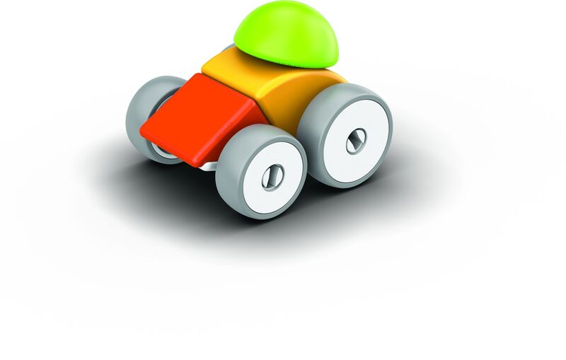 Geomag Magicube Magnetic Blocks Cars 10 (PF.331.308.00) - φωτογραφία 4