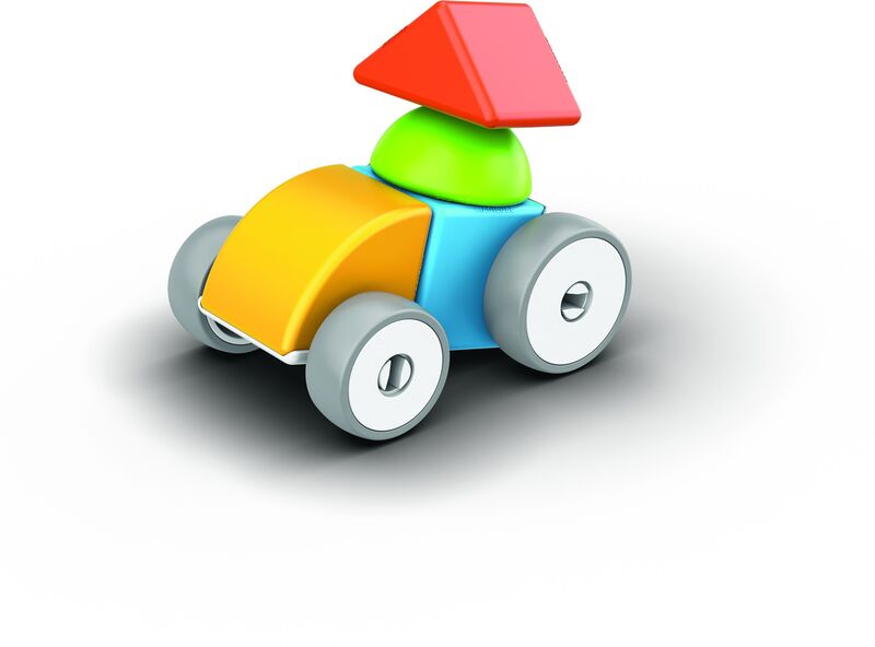 Geomag Magicube Magnetic Blocks Cars 10 (PF.331.308.00) - φωτογραφία 5