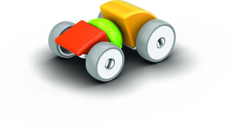 Geomag Magicube Magnetic Blocks Cars 10 (PF.331.308.00) - φωτογραφία 6