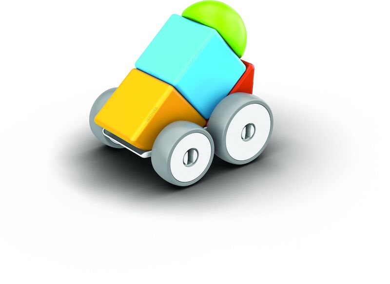 Geomag Magicube Magnetic Blocks Cars 10 (PF.331.308.00) - φωτογραφία 7