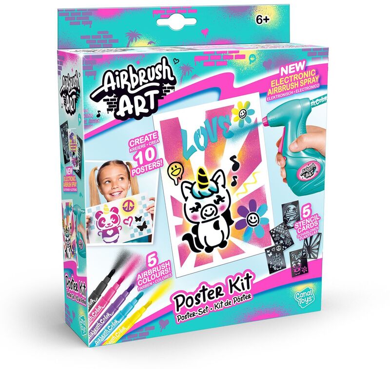Canal Airbrush Art Mini Poster Kit (AIR015)