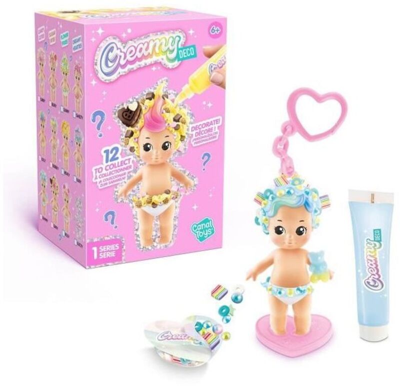 Canal Creamy Deco DIY Μωράκι-12 Σχέδια-1Τμχ (BBY001)