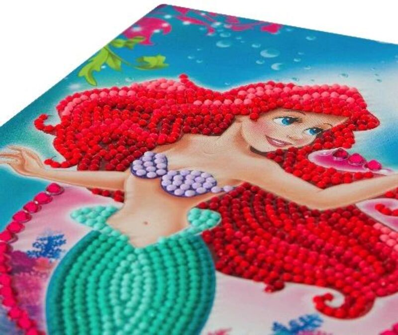 Craft Buddy Notebook Crystal Art The Little Mermaid (CANJ-DNY601) φωτογραφία