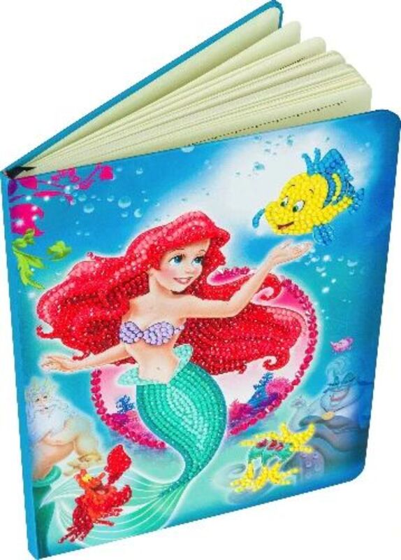 Craft Buddy Notebook Crystal Art The Little Mermaid (CANJ-DNY601) φωτογραφία