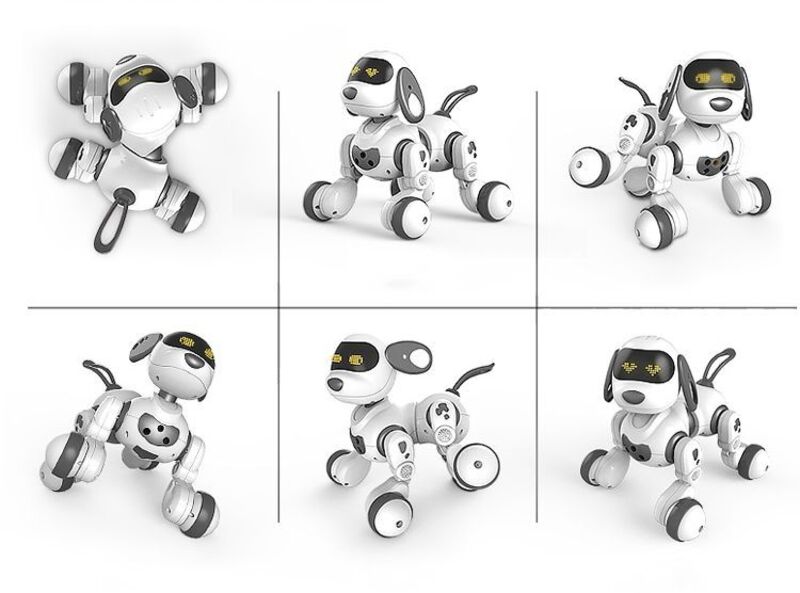 BW Robot Smart Dog B/O With Sound & Light-2 Σχέδια (18011) φωτογραφία
