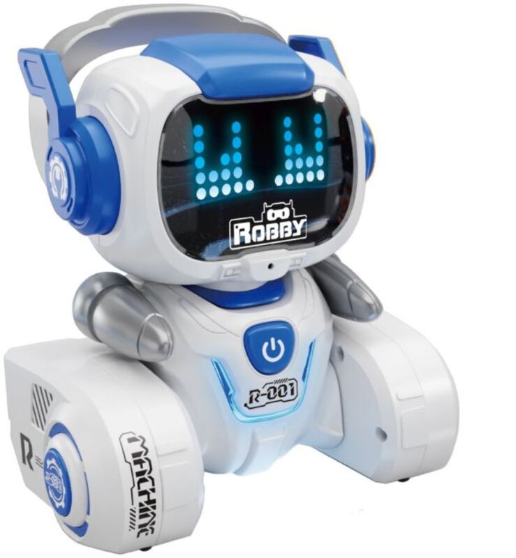 BW Robot Robbotic Robby With Light & Sound-2 Σχέδια (A101) - φωτογραφία 4