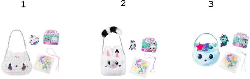 RMS Gabby's Dollhouse Σετ Mini Jewellery Bags-3 Σχέδια (70-0014) - φωτογραφία 2