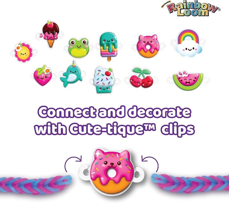 Rainbow Loom Σετ Λαστιχάκια Cutie Club (A0181) - φωτογραφία 5