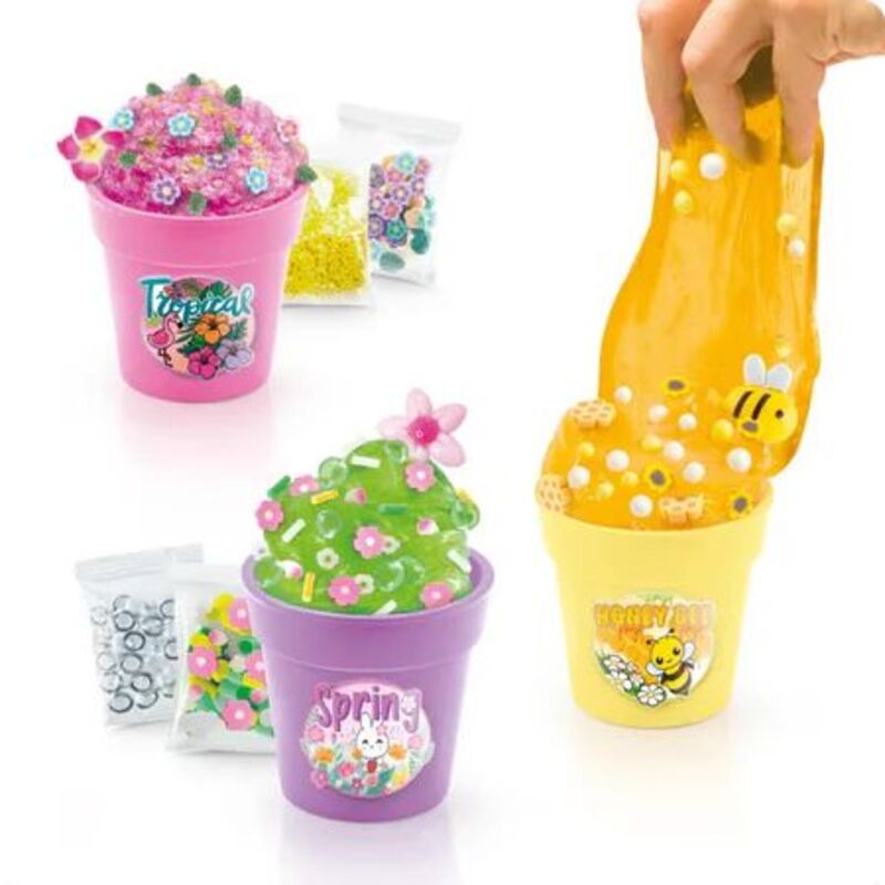 Canal So Slime Flower Βαζάκια 3Τμχ (SSC418) - φωτογραφία 3