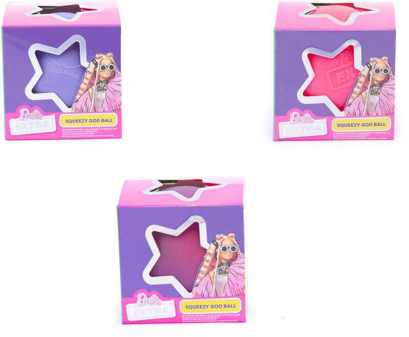 RMS Barbie Glitter Squeezy Balls Extra-3 Σχέδια-1Τμχ (99-0087) - φωτογραφία 2