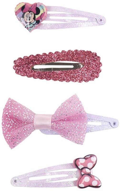 Cerda Minnie Σετ hair Clips 4Τμχ (2500002454)