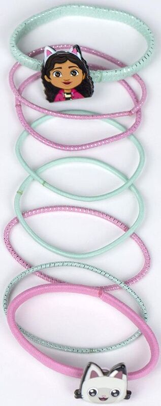 Cerda Gabby's Dollhouse Σετ Κοκκαλάκια Μαλλιών 8Τμχ (2500002497)