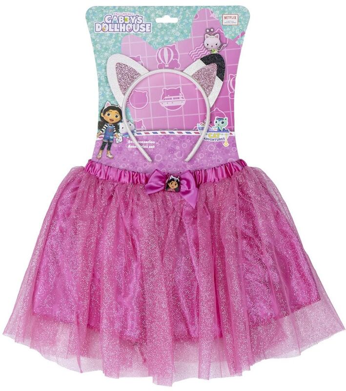 Cerda Gabby's Dollhouse Σετ Φούστα & Στέκα Fantasia (2500002670)