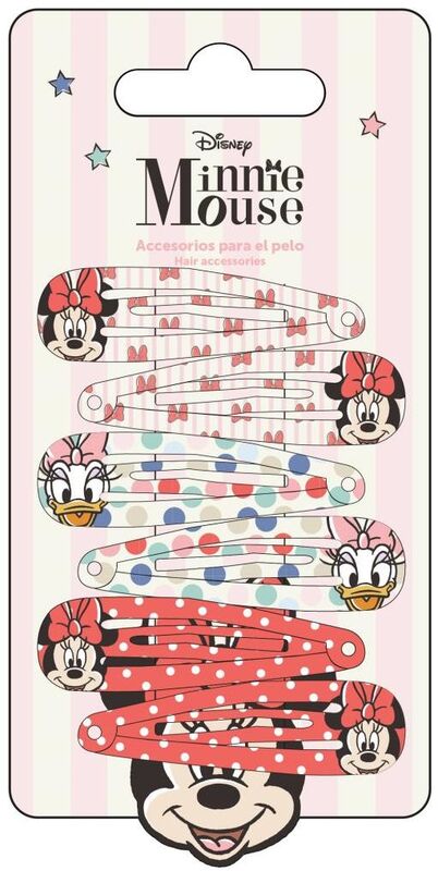 Cerda Minnie Σετ Hair Clips 6Τμχ (2500003061)