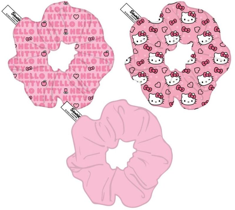 Cerda Hello Kitty Scrunchies 3Τμχ (2500003224)