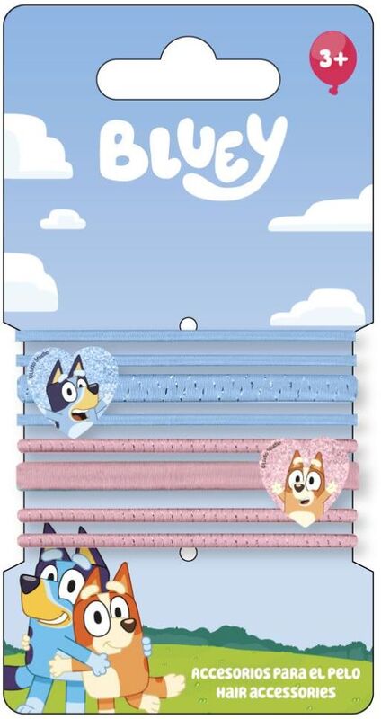 Cerda Bluey Σετ Κοκκαλάκια Μαλλιών 8Τμχ (2500003440)