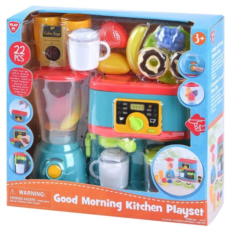 Playgo Σετ Κουζινικών Good Morning Kitchen 22Τμχ (3734) - φωτογραφία 2
