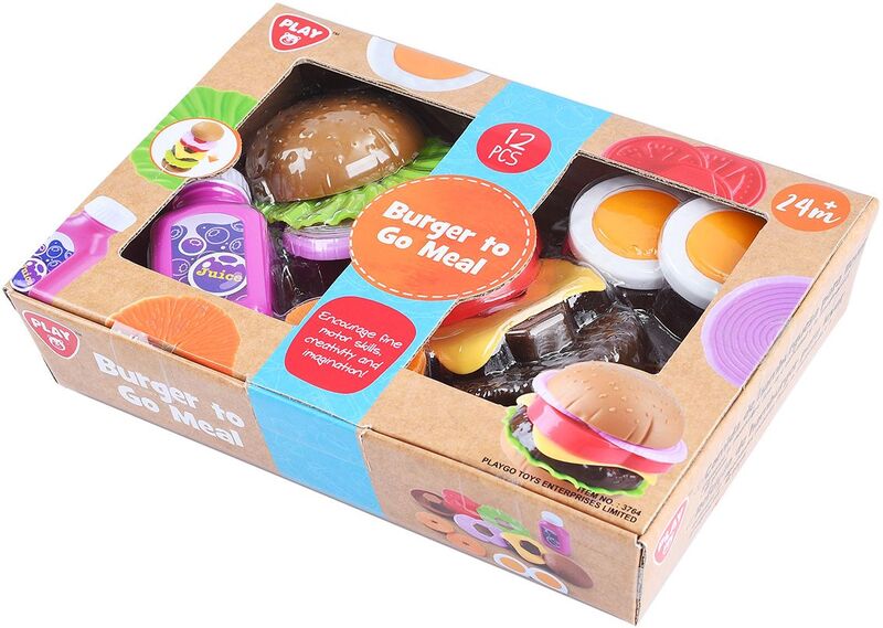 Playgo Σετ Φαγητού Burger Go Meal (3764) - φωτογραφία 2