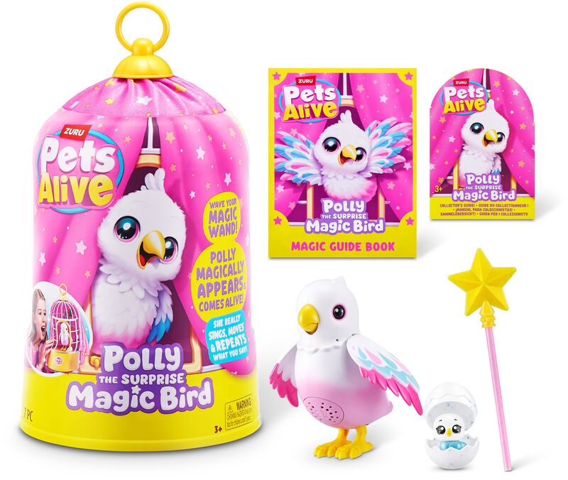 Zuru Pets Alive Magic Bird-Polly Series 1 (9561) φωτογραφία