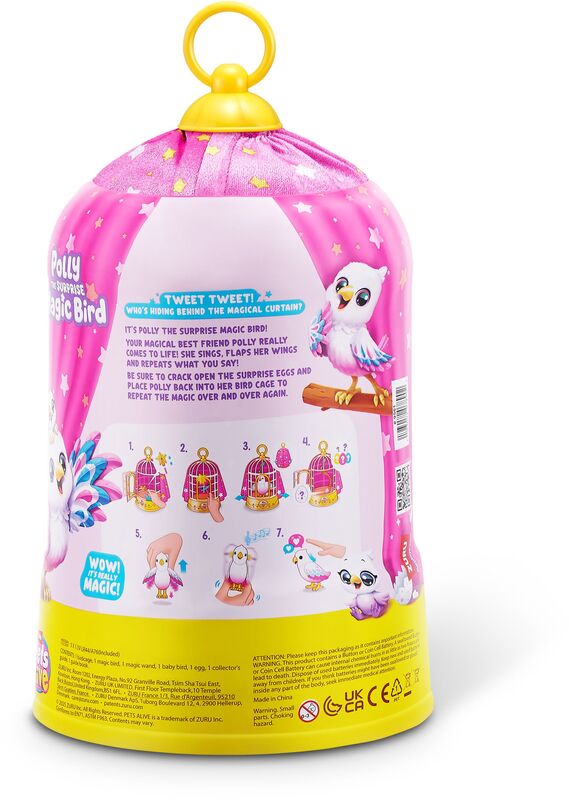 Zuru Pets Alive Magic Bird-Polly Series 1 (9561) φωτογραφία