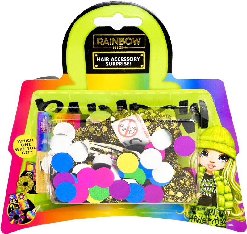 RMS Rainbow High Hair Accesory Surprise 2-2 Σχέδια-1Τμχ (90-0040)