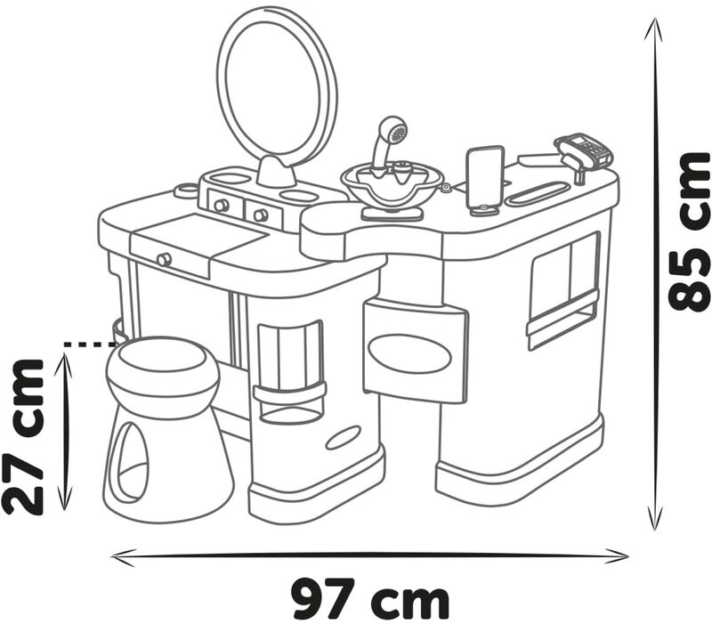 Smoby My Beauty Center-Pink (7/320256) φωτογραφία