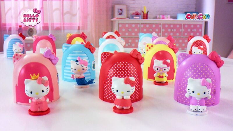 TEMA Hello Kitty Mini Φιγούρες Cuty Cuty-12 Σχέδια-1Τμχ (2/CN2020) φωτογραφία