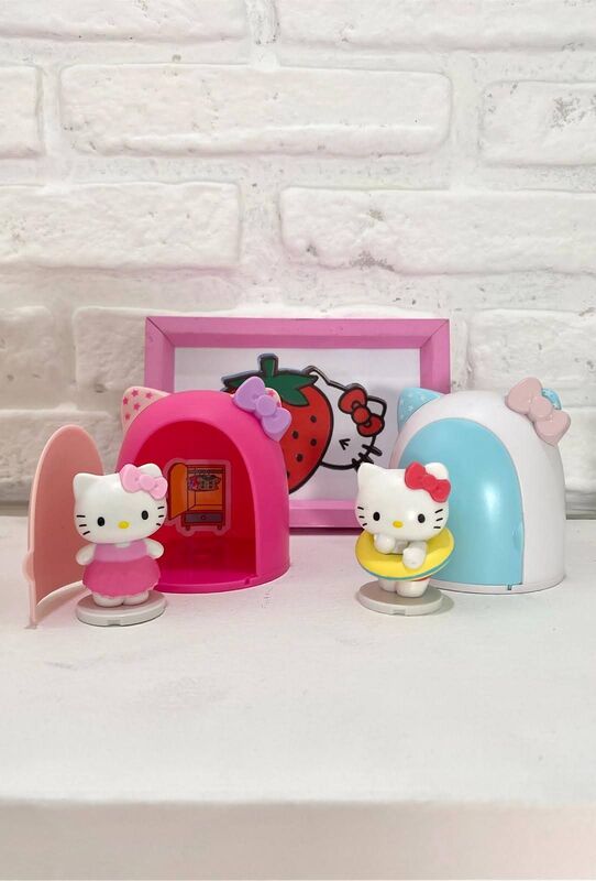 TEMA Hello Kitty Mini Φιγούρες Cuty Cuty-12 Σχέδια-1Τμχ (2/CN2020) - φωτογραφία 4