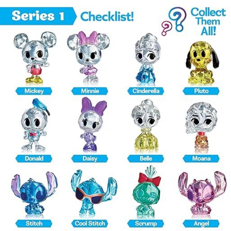 Cra-Z-Art Disney Mini Φιγούρα Crystal Surprise-12 Σχέδια-1Τμχ (36808) φωτογραφία